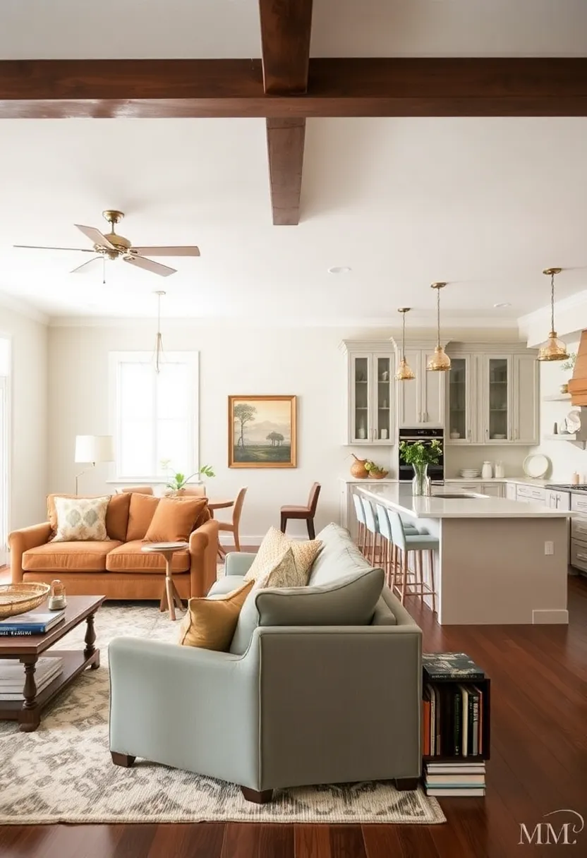 21 Stunning Open Space Living Room and Kitchen Designs You’ll Want to Copy! 24 21 Stunning Open Space Living Room and Kitchen Designs You’ll Want to Copy! - 21. Personalized Retreat