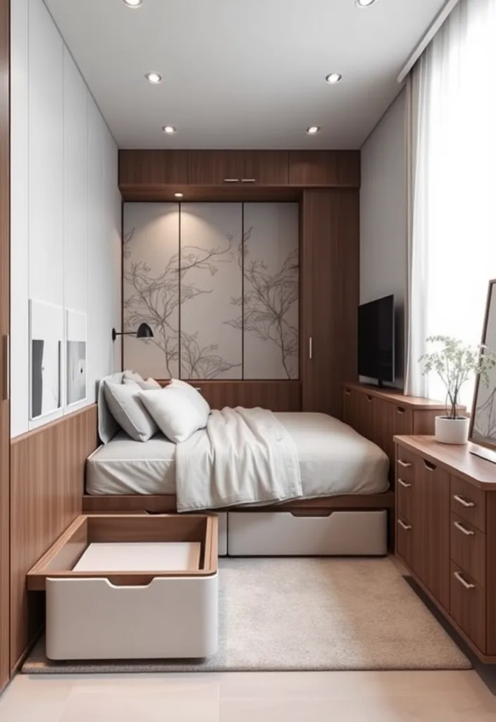 21 Bedroom Refresh Ideas That'll Make You Say 'Wow, I Need This!' 23 21 Bedroom Refresh Ideas That'll Make You Say 'Wow, I Need This!' - 20. Create a Multi-Functional Space