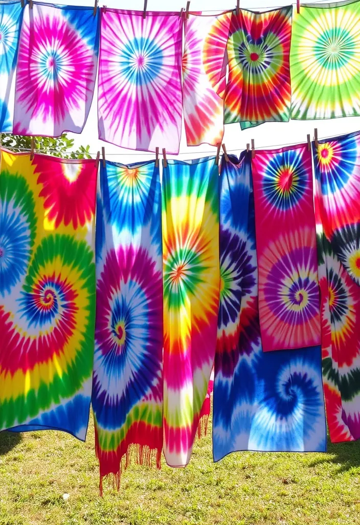 21 Uplifting Crafts and DIYs That Will Boost Your Mood Instantly! 20 21 Uplifting Crafts and DIYs That Will Boost Your Mood Instantly! - 17. Joyful Tie-Dye Projects