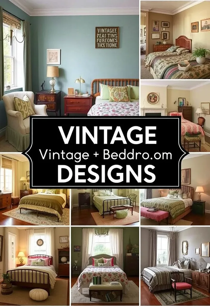 21 Unique Bedroom Designs That Bring Vintage Charm to Life 19 21 Unique Bedroom Designs That Bring Vintage Charm to Life (Don't Miss #3!) - Conclusion